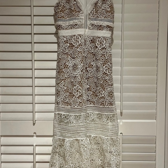 Self Portrait Lace Midi Dress - Picture 2 of 2